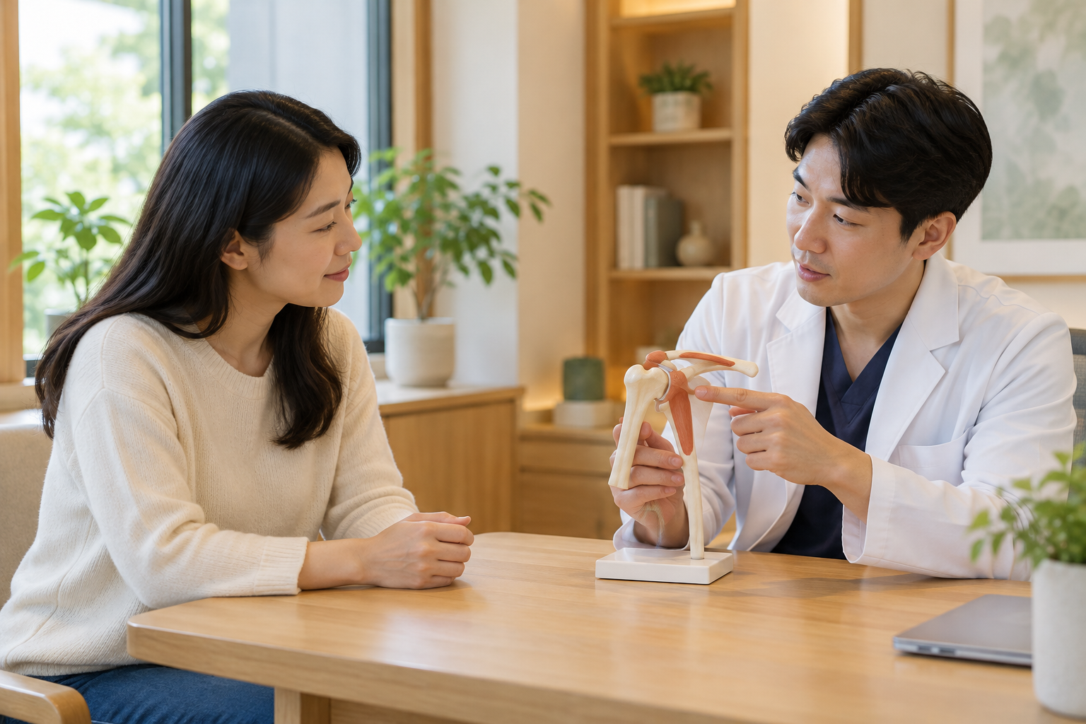 서울 강서구 어깨통증 한의원 — 어깨 상담에 관한 AI 설명용 이미지